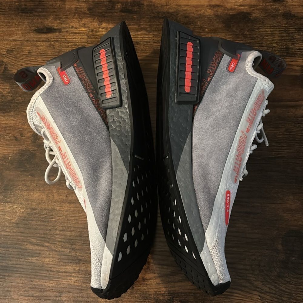 Adidas Nmd_r1 Spectoo Shoes Size 10 In Gray / Lik… - image 5